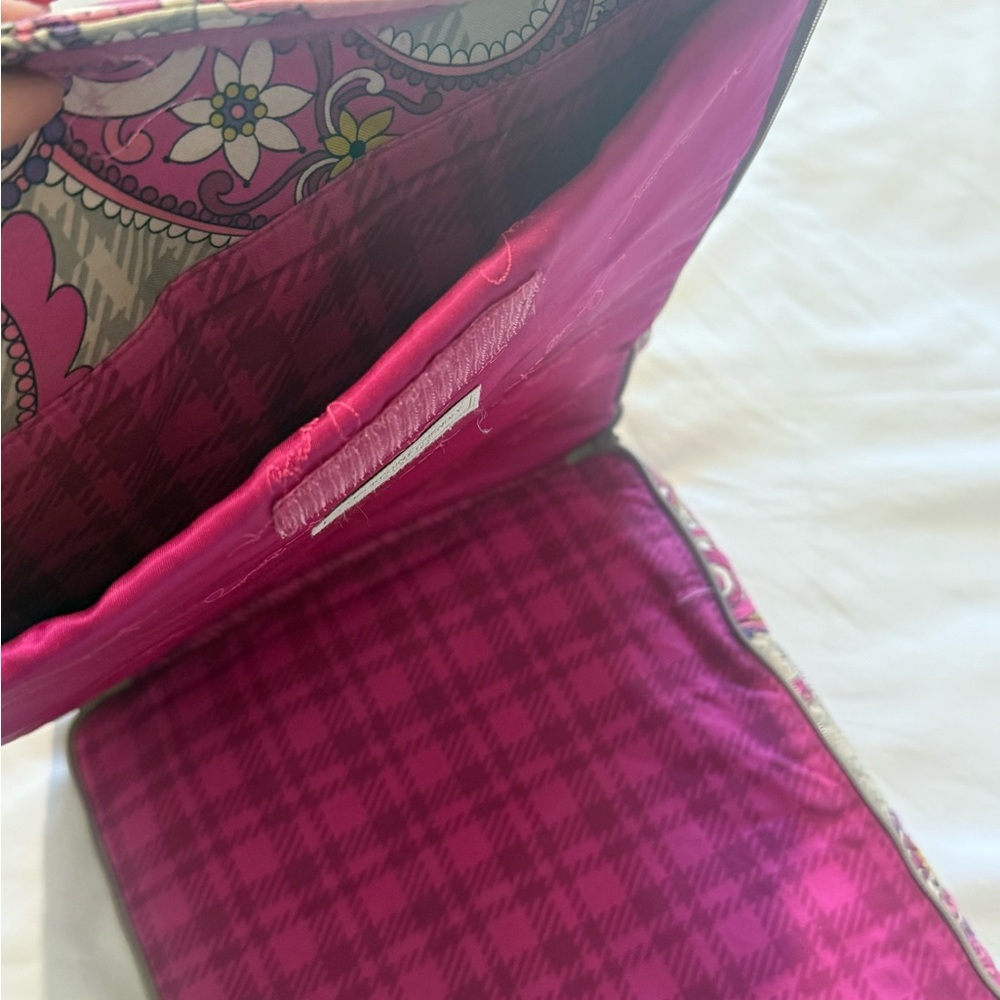 Vera Bradley - Paisley Meets Plaid - Laptop Bag - Picture 7 of 8
